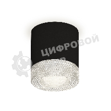 Светильник Ambrella Light XS7402010 SBK/CL черный песок/прозрачный MR16 GU5.3 (C7402, N7191)