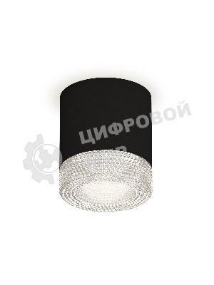 Светильник Ambrella Light XS7402010 SBK/CL черный песок/прозрачный MR16 GU5.3 (C7402, N7191)