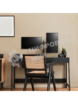 Кронштейн ONKRON D221E для двух мониторов 13