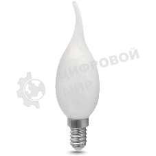 Лампа светодиодная Gauss Filament 104201209-D 9Вт цок.: E14 свеча 220B 4100K св. свеч. белый нейт. (упак.: 10 шт)