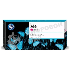 Картридж струйный HP 766 пурпурный для HP DesignJet XL 3600 MFP, 300 мл