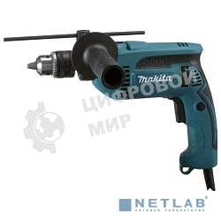 Дрель Makita HP1640, 680 Вт, сетевая, ударная