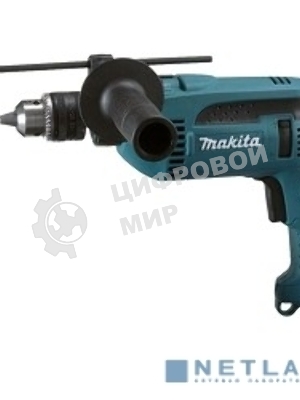 Дрель Makita HP1640, 680 Вт, сетевая, ударная