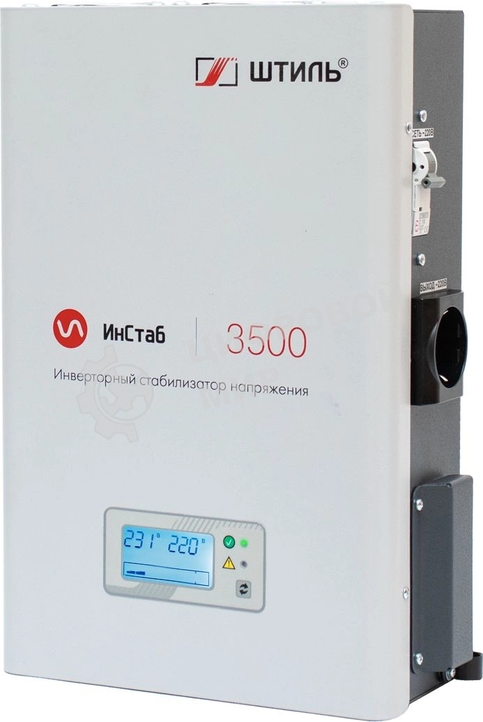 Штиль Однофазный стабилизатор/3500 ВА, инверторный/ИнСтаб IS3500/220 В/