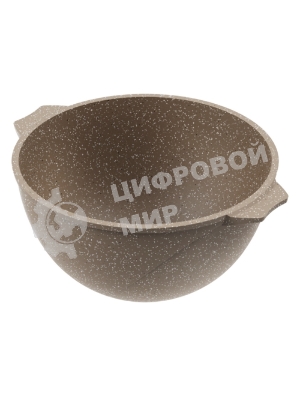 Казан для плова Мечта 57806 Гранит brown 7 л стеклянная крышка
