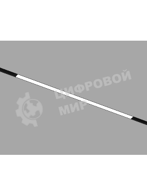 Трековый линейный светильник Ambrella light GL4465 BK черный IP20 20W 3CCT 3000-6000K SMART 48V 120° 604*22*45