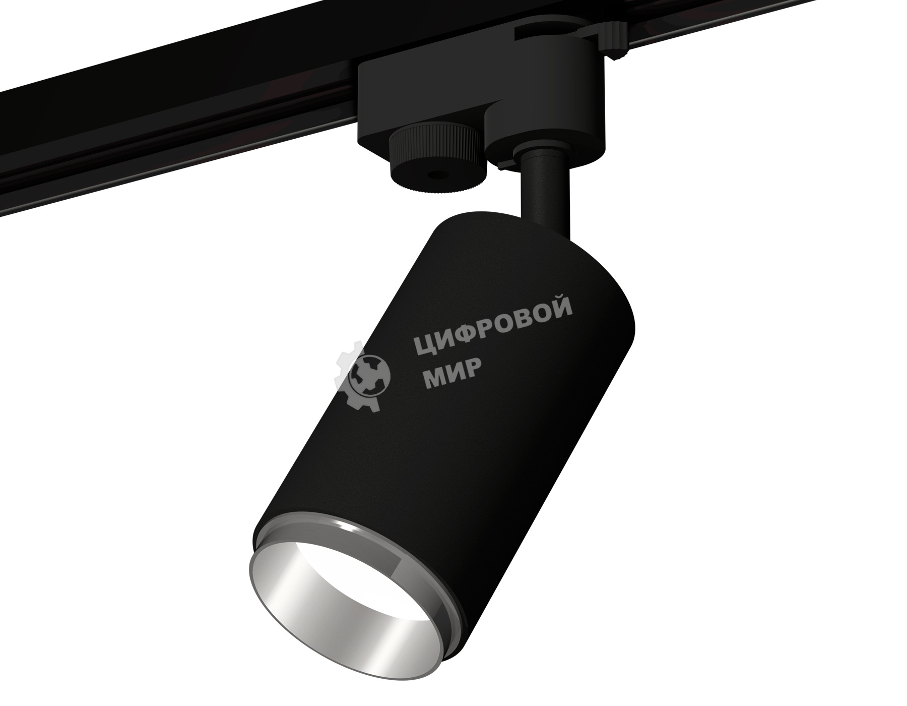 Светильник Ambrella light XT6323042 SBK/PSL черный песок/серебро полированное MR16 GU5.3 (A2521, C6323, N6122)