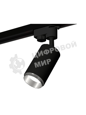 Светильник Ambrella light XT6323042 SBK/PSL черный песок/серебро полированное MR16 GU5.3 (A2521, C6323, N6122)