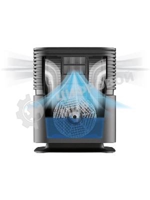 Мойка воздуха Venta AeroStyle Compact AW735 черный, 50 м², 6 л, холодное испарение, HEPA-фильтр, угольный фильтр, ночной режим
