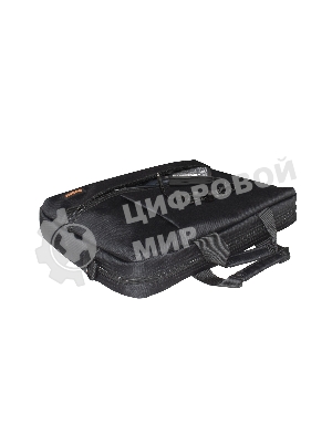 Сумка ExeGate BusinessPro EСС-115 Black, water resistant, черная, водоотталкивающий полиэстер, 15.6