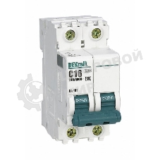 Выключатель автоматический модульный DEKraft 2п C 16А 4.5кА ВА-101 11066DEK