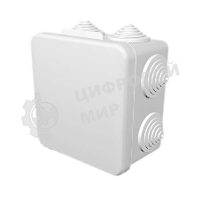 Коробка распределительная ОП 100х100х55 IP54 бел. ГУСИ С3В108 Б Евро