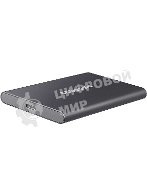 Внешний SSD Samsung T7, 1TB, USB 3.2 Gen 2 Type-C, R/W 1050/1000, серый