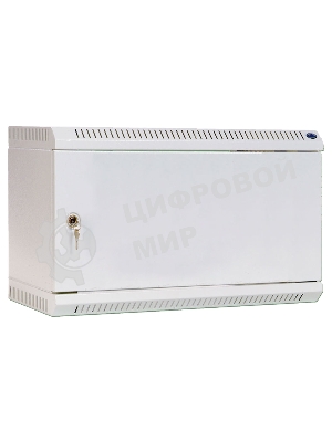 Шкаф телеком. настенный разборный 6U (600х650) дверь металл (ШРН-Э-6.650.1)