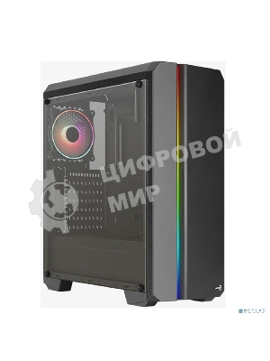 Компьютерный корпус MidiTower Aerocool/Formula GENESIS-G-BK-v2 (ATX, USB3x2, USB2x2, ARGB fan x1, без БП) (4711099473892)
