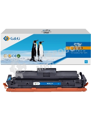Картридж лазерный G&G GG-W2301X W2301X голубой (5500 стр.) для HP CLJ Pro 4203/MFP 4303