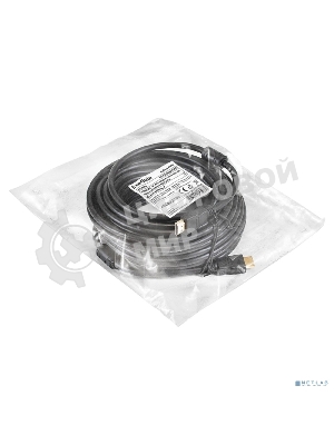 Кабель HDMI ExeGate EX-CC-HDMI-15.0F (19M/19M, 15м, v1.4b, ферритовые кольца, позолоченные контакты)