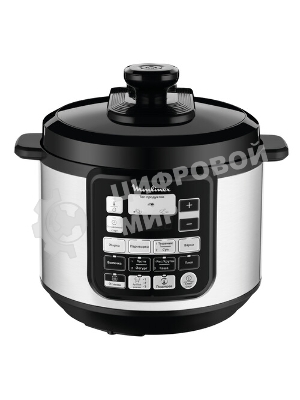 Мультиварка-скороварка Moulinex CE620D32 5л 1000Вт серебристый/черный