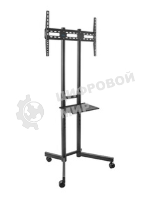 Мобильная стойка напольная Kromax OMEGA-15 черный, 1 шт/уп, для TV 32