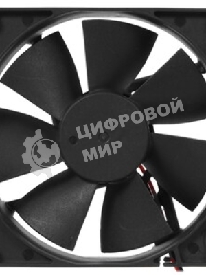 Вентилятор для корпуса Rexant RX 9225MS 24VDC черный, 92 мм, 2500 об/мин, 30 дБ, 2 pin