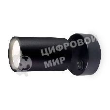 Накладной поворотный спот с выключателем Ambrella light TA1292 BK черный GU10 max 12W 87*55*138