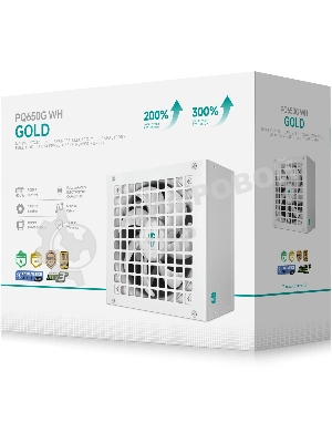 Блок питания DeepCool PQ650G WH ATX 650W (R-PQ650G-FD0W-WGEU-V1)