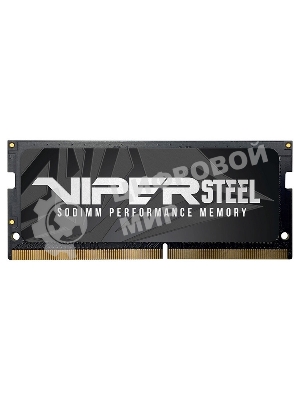 Оперативная память Patriot Viper Steel, DDR4, 8GB (1x8GB), 2666MHz, CL18, SO-DIMM