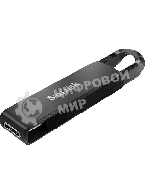 Флешка USB Sandisk CZ460 Ultra (SDCZ460-128G-G46), 128Gb, USB Type-C, R/W 150/30, черный