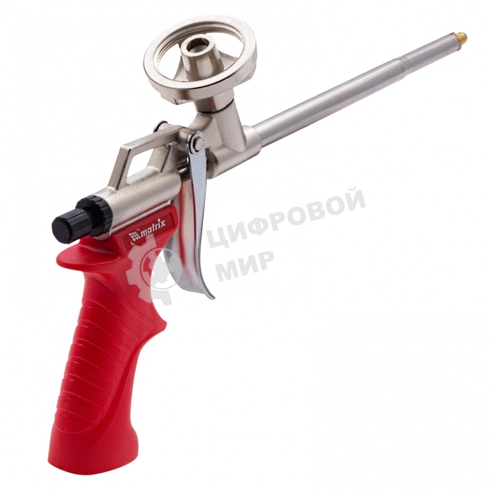 Пистолет для монтажной пены Matrix, корпус из алюминиевого сплава