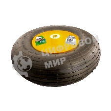 Колесо пневматическое Palisad 4.00-6, D325 мм, подш. внут. диам. 16 мм, длина оси 100 мм