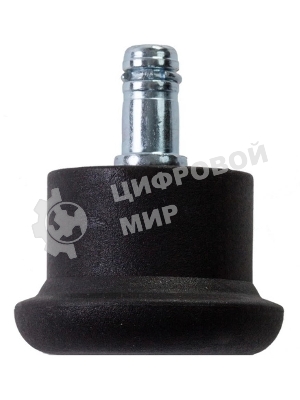 Набор заглушек для кресел Бюрократ FootSet35 черный для паркета/ламината