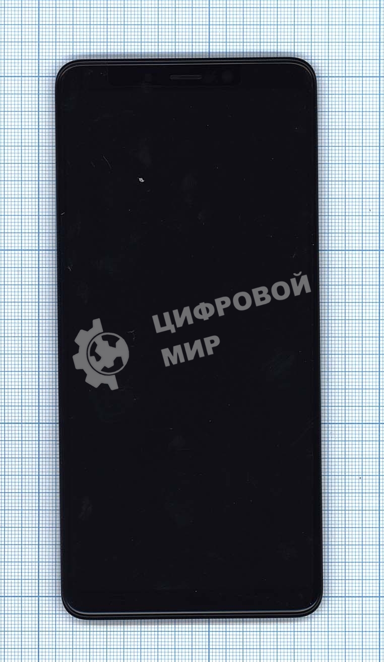 Дисплей для Samsung Galaxy A9 (2018) SM-A920F в сборе с тачскрином черный