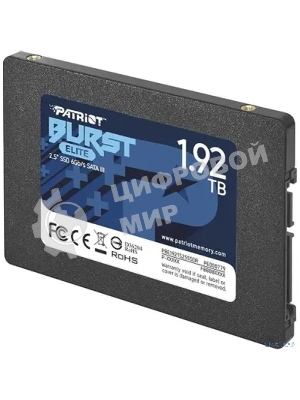 Накопитель SSD Patriot Burst Elite, 1.92Tb, SATA, 2.5