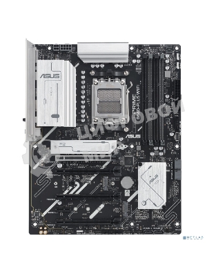 Материнская плата ASUS PRIME B840-PLUS WIFI, AM5, AMD B840, 4xDDR5, 4xSATA, 3xM.2, 1xPCIe 4.0 x16, 1xPCIe 3.0 x16, 2xPCIe 3.0 x16, 1xPCIe 3.0 x1, 1xDP, 1xHDMI, 1x 2.5Gb LAN, 8xUSB-A, 3x3.5 мм, 7.1, ATX