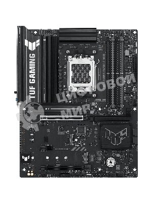 Материнская плата ASUS TUF GAMING B650-E WIFI, AM5, AMD B650, 4xDDR5, 4xSATA, 3xM.2, 1xPCIe 4.0 x16, 1xPCIe 4.0 x16, 1xPCIe x1, 1xDP, 1xHDMI, 1x2.5Gb LAN, Wi-Fi 6E, Bluetooth 5.3, 2xUSB-C (1x10Gbps, 1x20Gbps), 3xUSB-A 5Gbps, 2xUSB-A 10Gbps, 3xUSB-A 2.0, 5x3.5 мм, 7.1, ATX