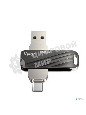 Флешка USB Netac US11 128Gb USB 3.0+TypeC Dual Flash