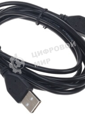 Кабель USB2.0 Cablexpert CC-G-mUSB01Bk-0.5M, AM/microB, серия Gold, длина 0.5м, черный, блистер