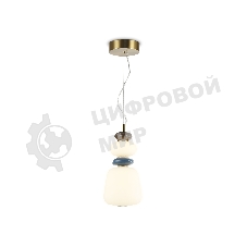 Светильник Ambrella light LH53162 SB/WH бронза/белый 12W 3000K D170*1510