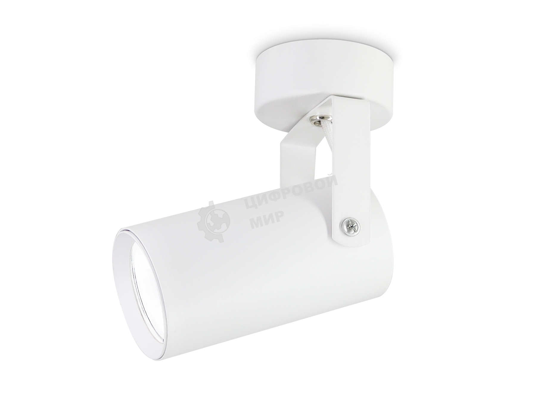 Накладной поворотный спот Ambrella light TA1302 WH белый GU10 max 12W 100*55*165