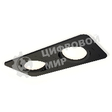 Комплект встраиваемого светильника Ambrella light XC7906010 SBK черный песок MR16 GU5.3 (C7906, N7711)