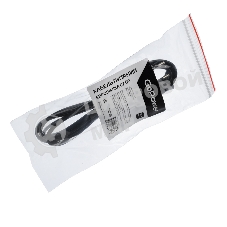 Кабель питания GoPower евровилка-C7 (2-pin) 1.8м ПВХ 0.75мм черный (1/300)