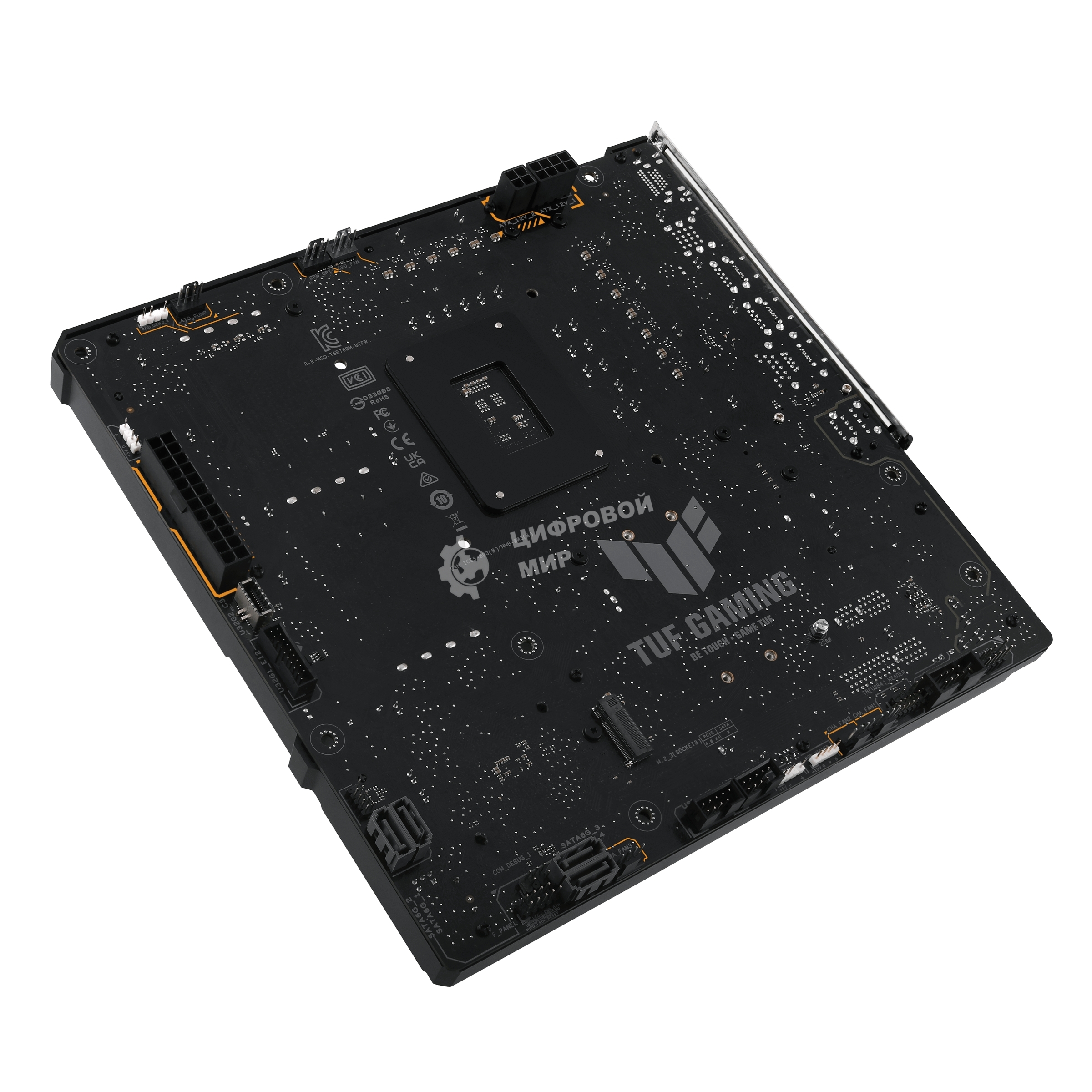 Материнская плата ASUS TUF GAMING B760M-BTF WIFI, LGA 1700, Intel B760, 4xDDR5, 4xSATA, 3xM.2, 1xPCIe 5.0 x16, 1xPCIe 4.0 x4, 1xPCIe x1, 1xDP, 1xHDMI, 1x 2.5Gb LAN, 1xUSB-A 3.2 Gen 2, 2xUSB-A 3.2 Gen 1, 4xUSB 2.0, 1xUSB-C 3.2 Gen 1, 1xUSB-C 3.2 Gen 2, 1xU