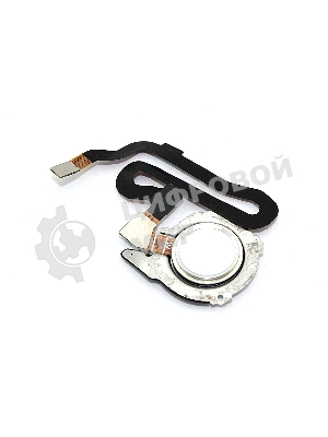 Кнопка HOME в сборе с механизмом и шлейфом для Huawei Honor 8, белый