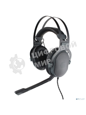 Гарнитура Gembird MHS-G700U черный, проводная, съёмный микрофон
