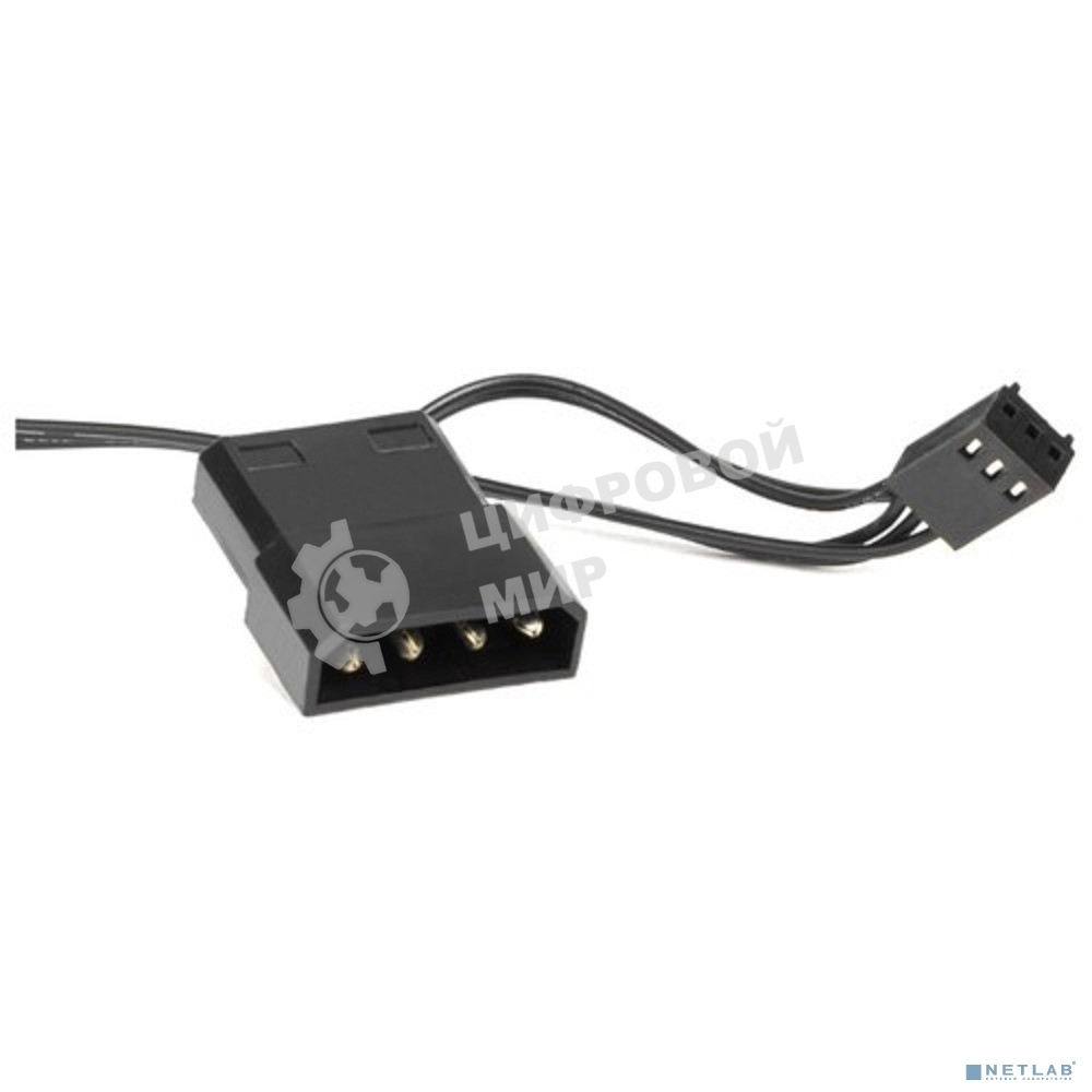 Вентилятор для корпуса Crown CMCF-12025S-1213 прозрачный/оранжевый, 120 мм, 1650 об/мин, 28 дБ, 3 pin