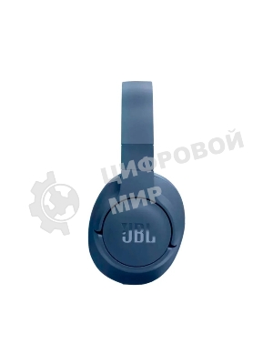 Беспроводные/проводные наушники JBL Tune 720BT синий, полноразмерные, Bluetooth + проводной, до 76 ч.