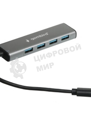 USB-концентратор Gembird UHB-U3P7-01, USB, 7хUSB, USB Type-C