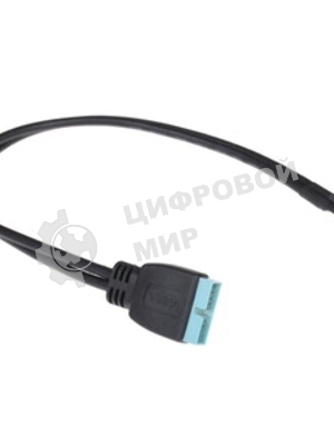 Кабель Cablexpert Внутренний USB2 - USB3 кабель, 9pin/19pin, 0.3m (CC-U3U2-01)