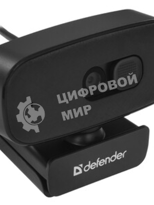 Веб-камера Defender G-lens 2788 UHD 3840x2160, 30 кадр/с, USB, шторка приватности, крепление на мониторе