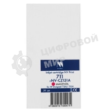 Картридж лазерный NVPrint совместимый HP Q6473A/Canon 711 Magenta для LaserJet Color 3505/3505x/3505n/3505dn/3600/3600n/3600dn/3800/3800n/3800dn/3800dnt/Canon LBP-5300/5360/MF-9130/9170/9220Cdn/9280Cdn (4000k)